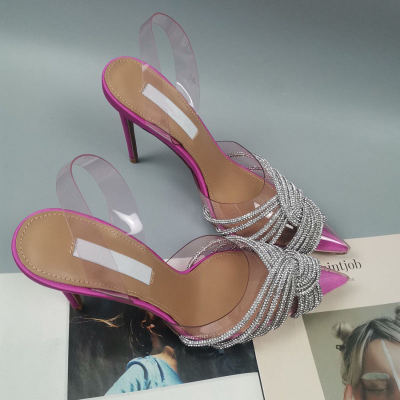 Rhinestone High Heels