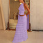 2pcs Bohemian Pleated suit