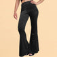 Velvet Bell-bottom Pants