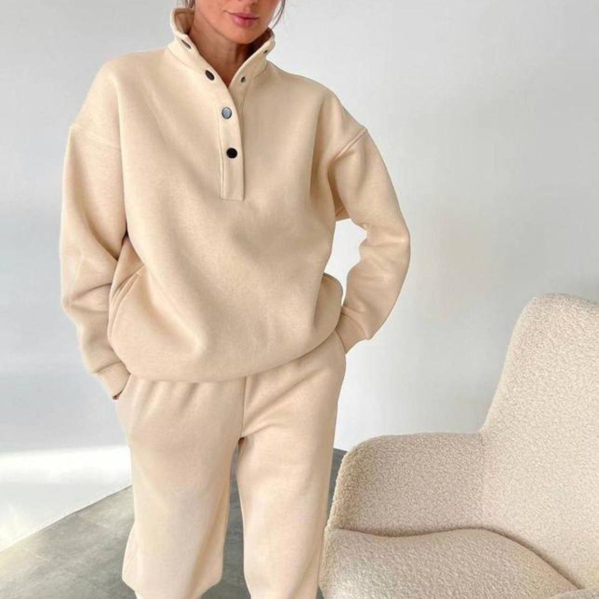 2 Pcs Hoodie Sets For Women