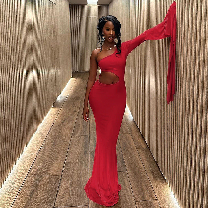 Over Sized Sleeve Bodycon Dress