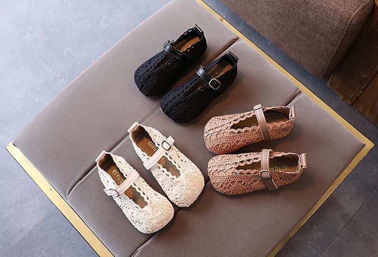 Girls Crochet Flats