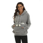 Large Pocket Solid Color Hoodie For Women