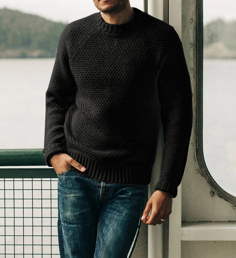 Men's Knitted Pullover Sweater