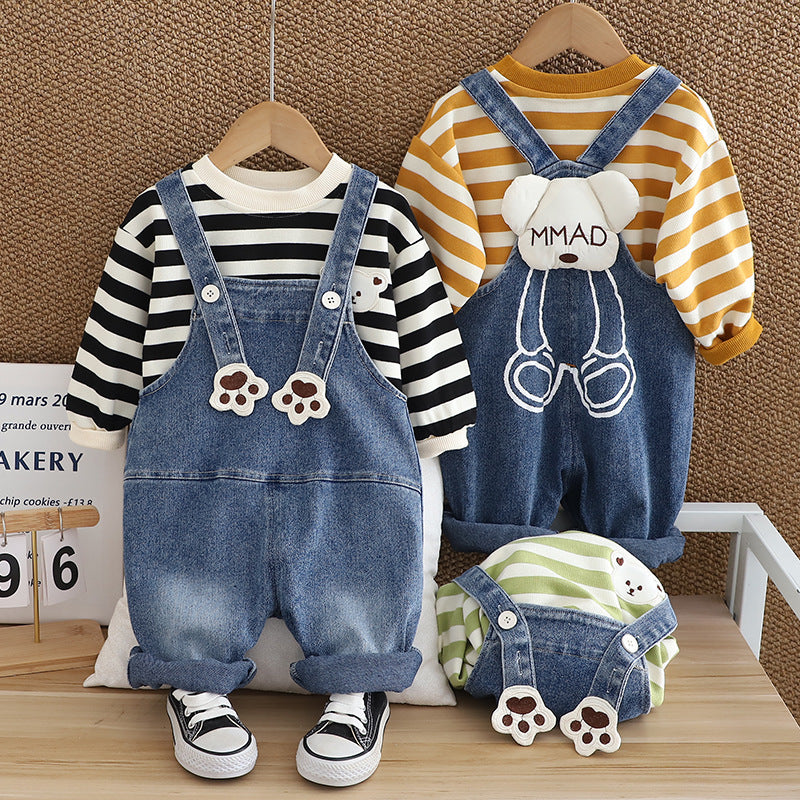Children's Fashionable Overalls