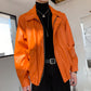Men's Oversized Leather Jacket