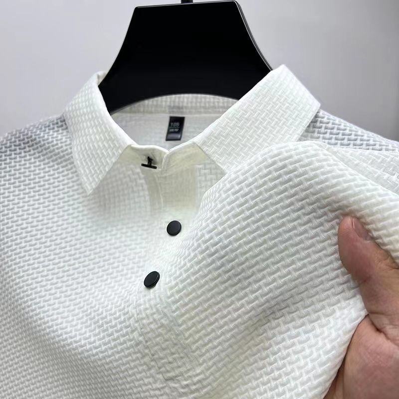 Mesh Ice Silk Shirt | Ajanka Inc.