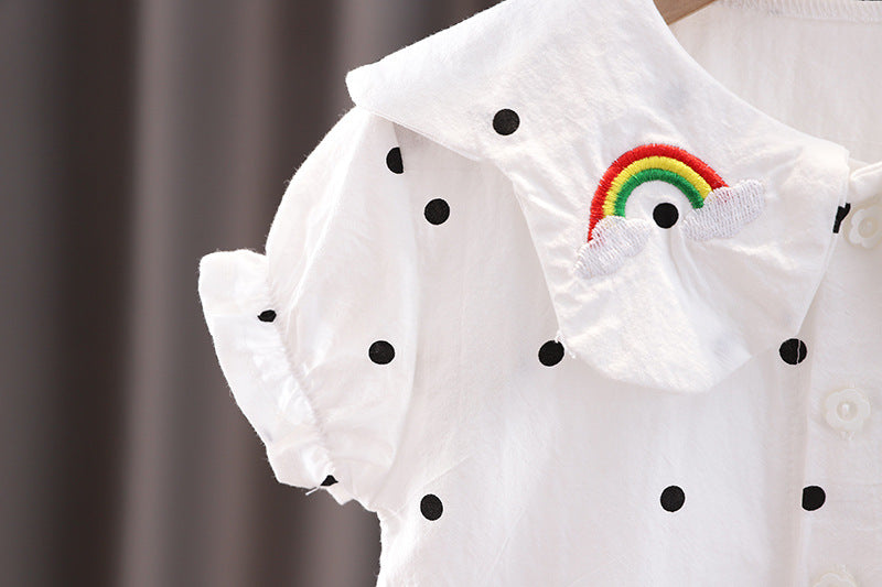 Girls' Suspender 2pc Set