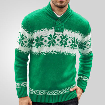 Men's Jacquard Sweater