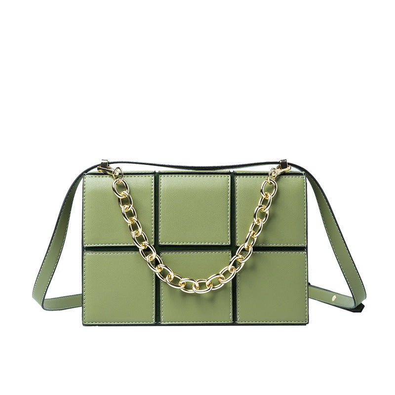 Rhombus Chain Messenger Bag
