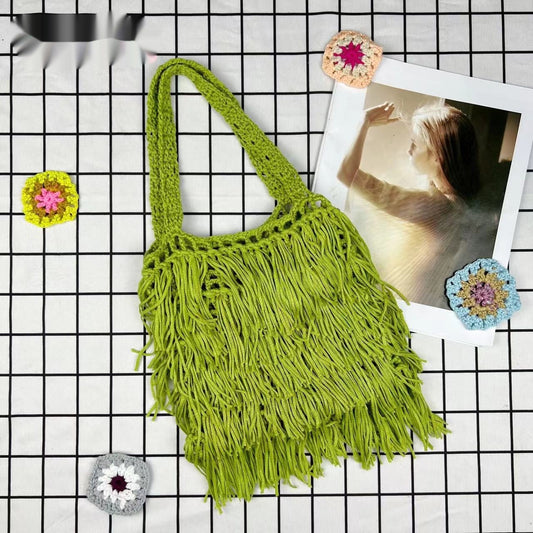 Ethnic Handmade Tassel Bag