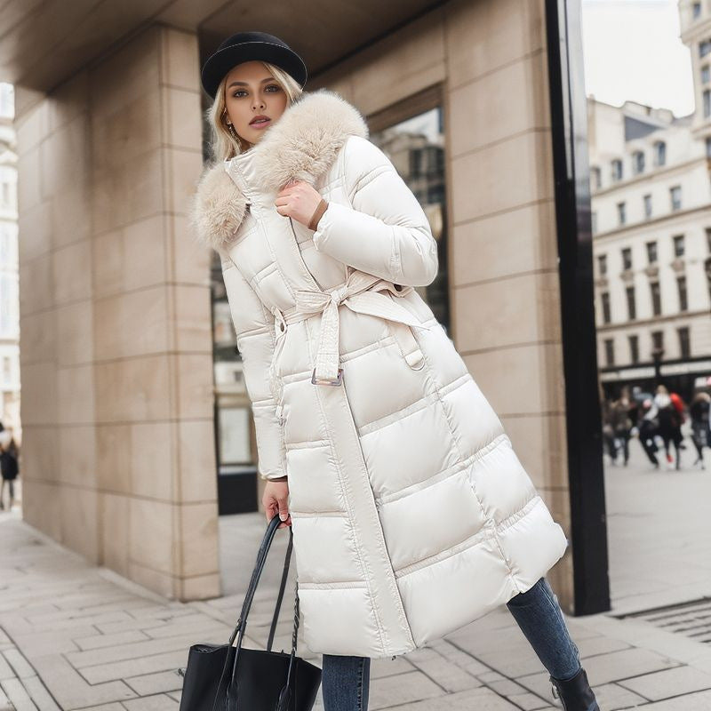 Ladies Slim-fit Puffer Padded Coat