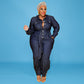 Plus Size Lazada Denim Rompers