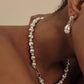 Brushed Beaded Necklace