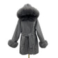 Fur Wool Winter Coat