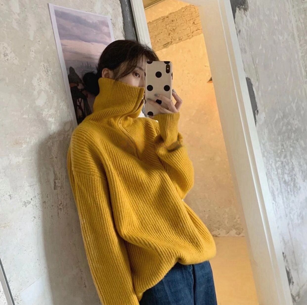 Women's Collared Sweater