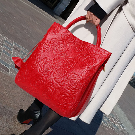 Cowhide Fashion Handbag
