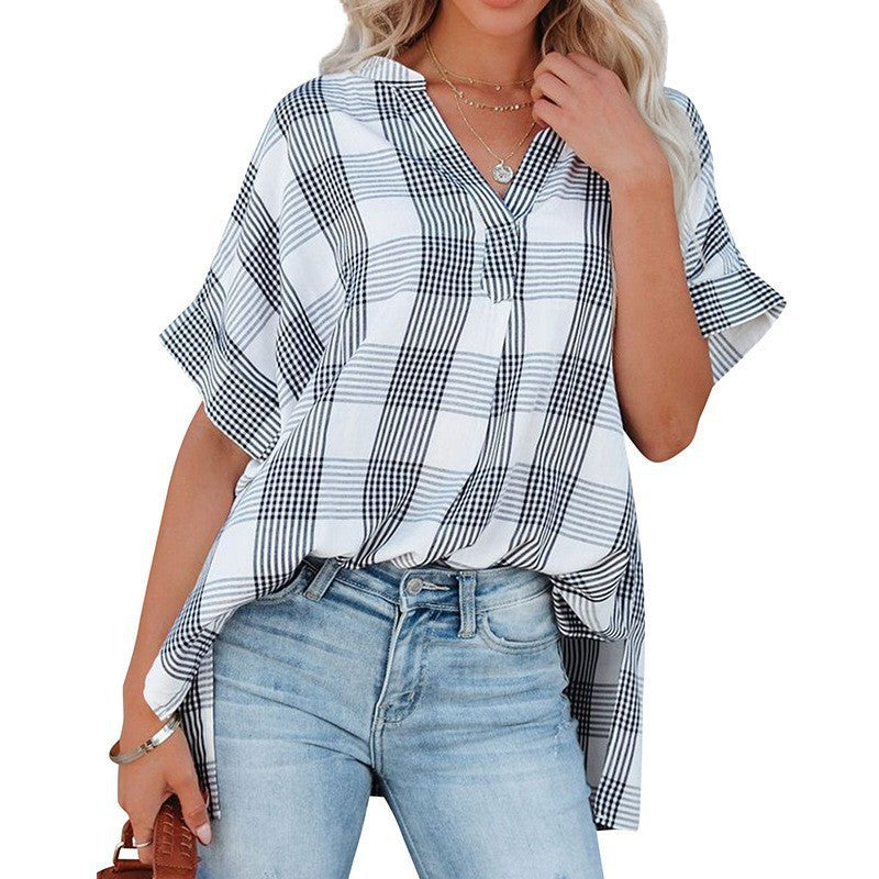 Women Short Sleeve Pullover Shirt