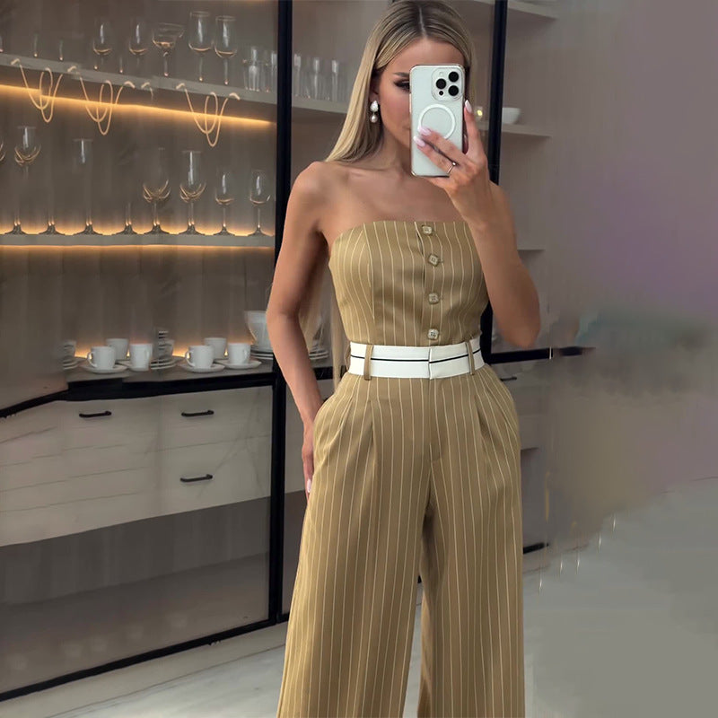 Ladies Tube Top Jumpsuit