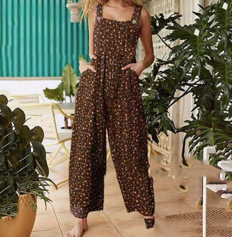 Floral Jumpsuit