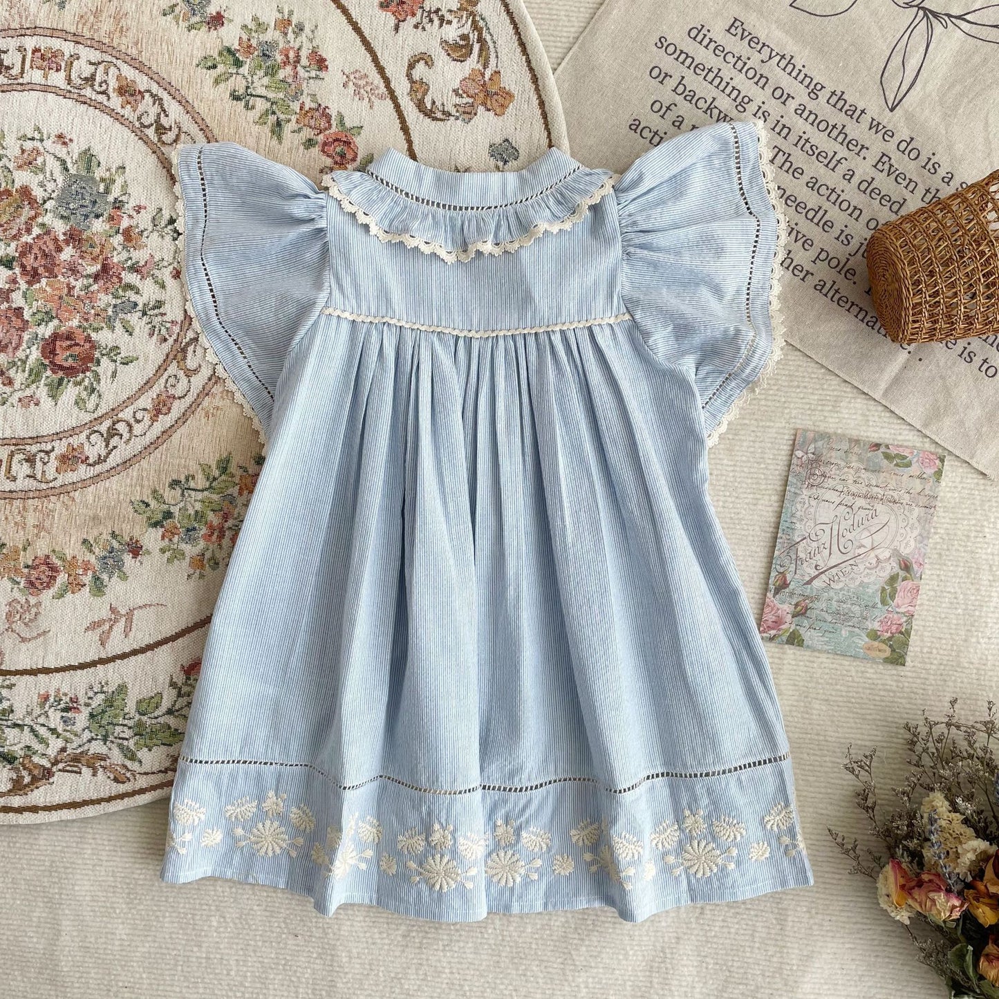 Girls' Collared Dress