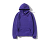 Cotton Fleece Solid Color Hoodie For Women