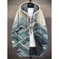 Fashion Digital Printing Fleece Padded Jacket For Men