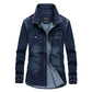 Men's Long Sleeved Denim Shirt