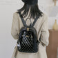 Large Soft Leather Backpack