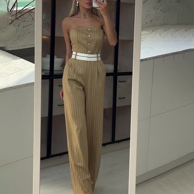 Ladies Tube Top Jumpsuit
