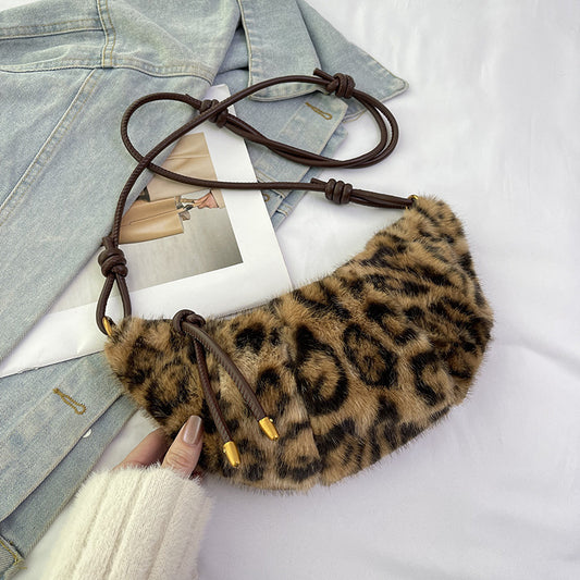 Plush Shoulder Bag