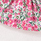 Little Girl's Floral Suspender Dress