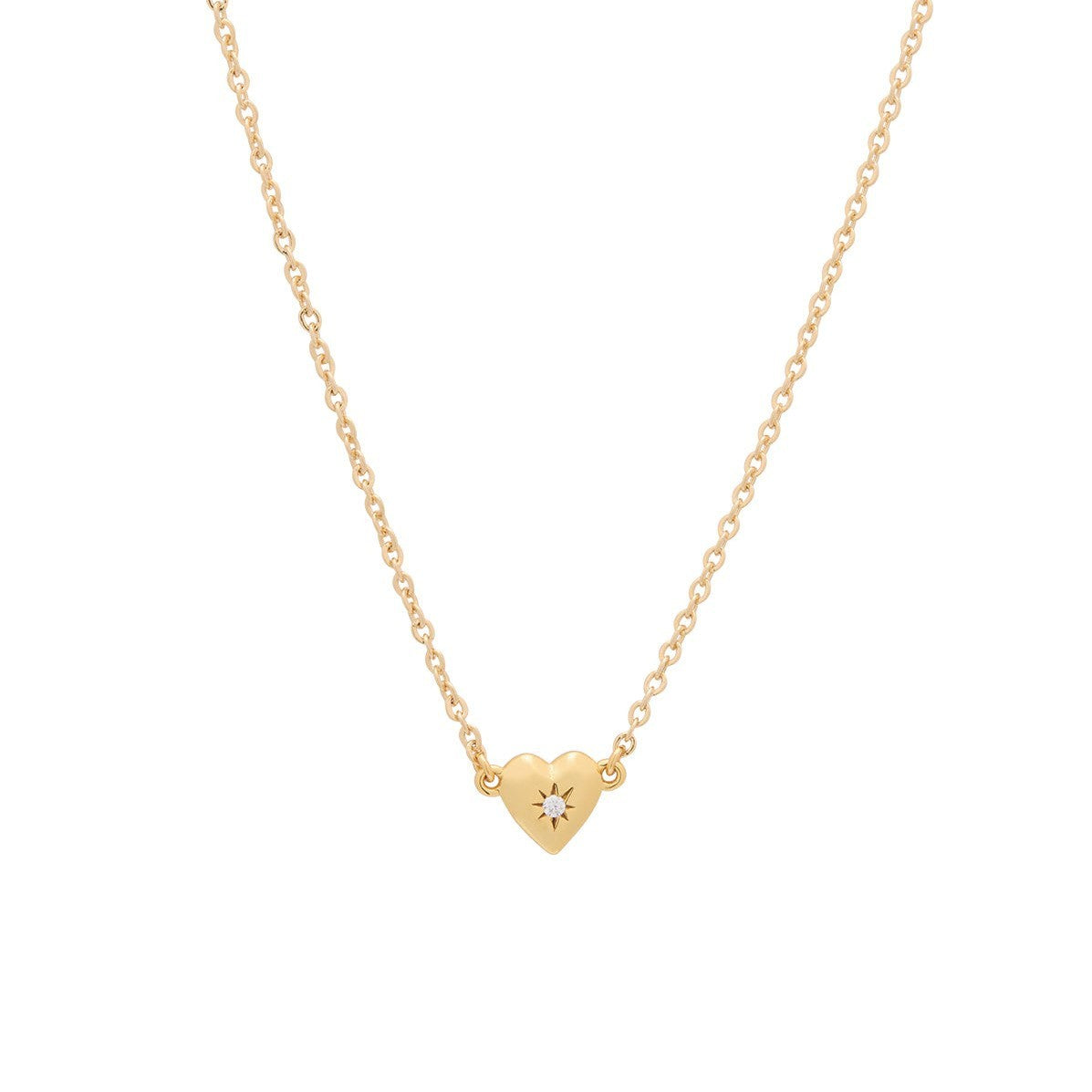Heart Zircon Necklace Bracelet