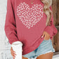 Graphic Crew Neck Sweater