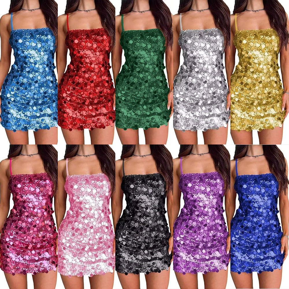 Women's Sequin Banquet Dress