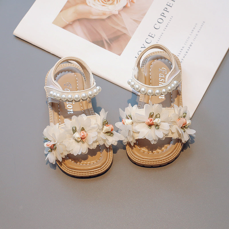 Girls Flowers Sandals