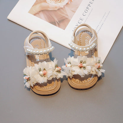 Girls Flowers Sandals