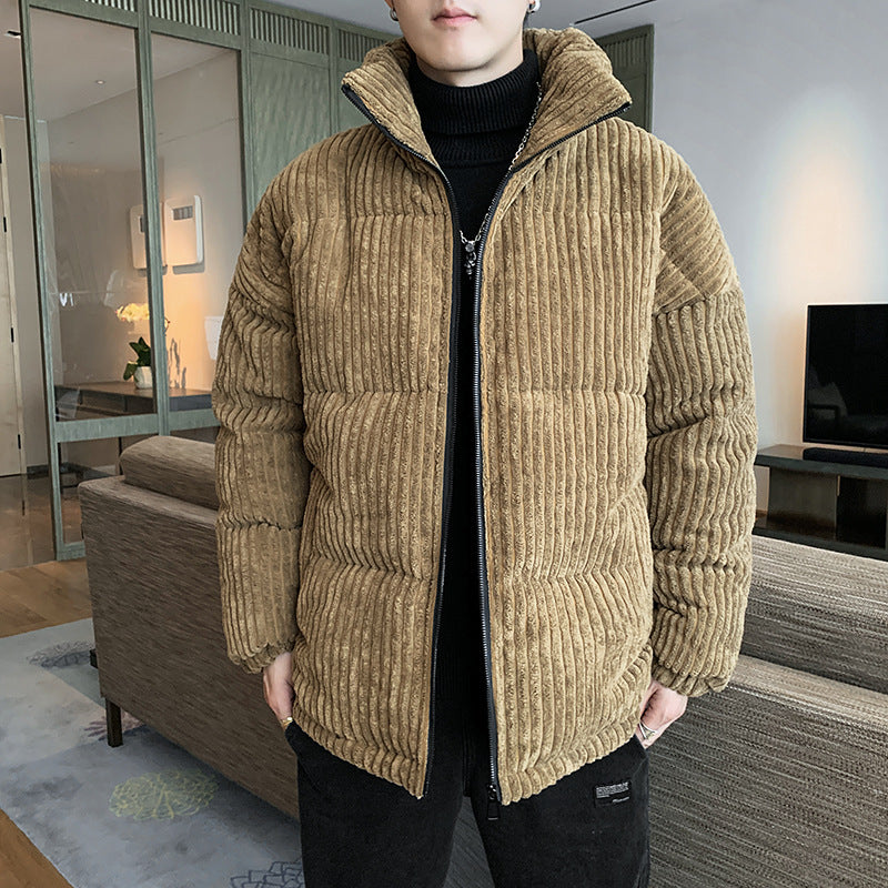 Men's Corduroy Padded Jacket