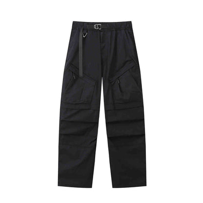 Straight Cargo Paratrooper Pants