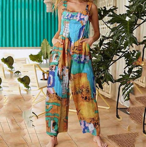Floral Jumpsuit