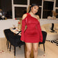 Women's off-the-shoulder Fitted Dress