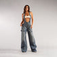 Y2K Denim Overalls
