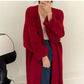 Mid-Length Sweater Cardigan For Women