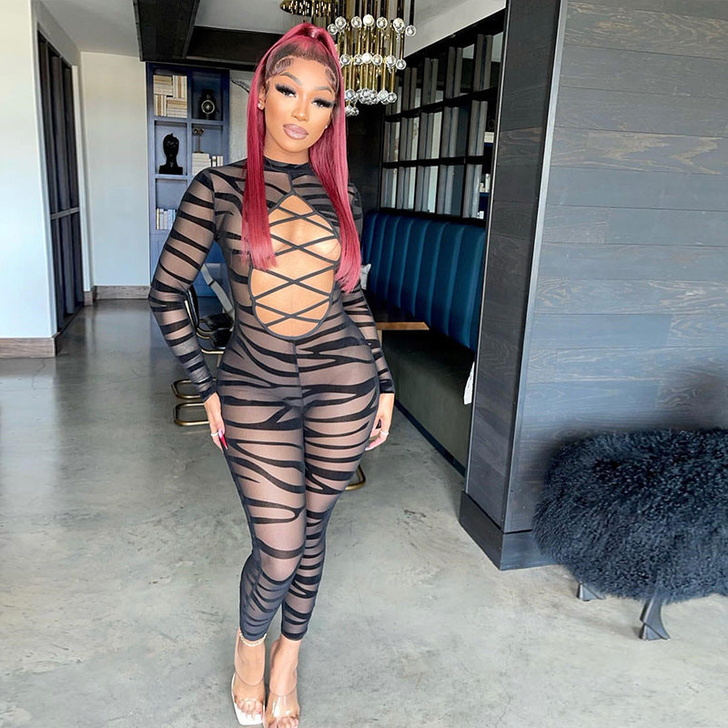 Sheer Cutout Bodysuit