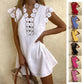 Women's Wrinkle Wash Mini Dress