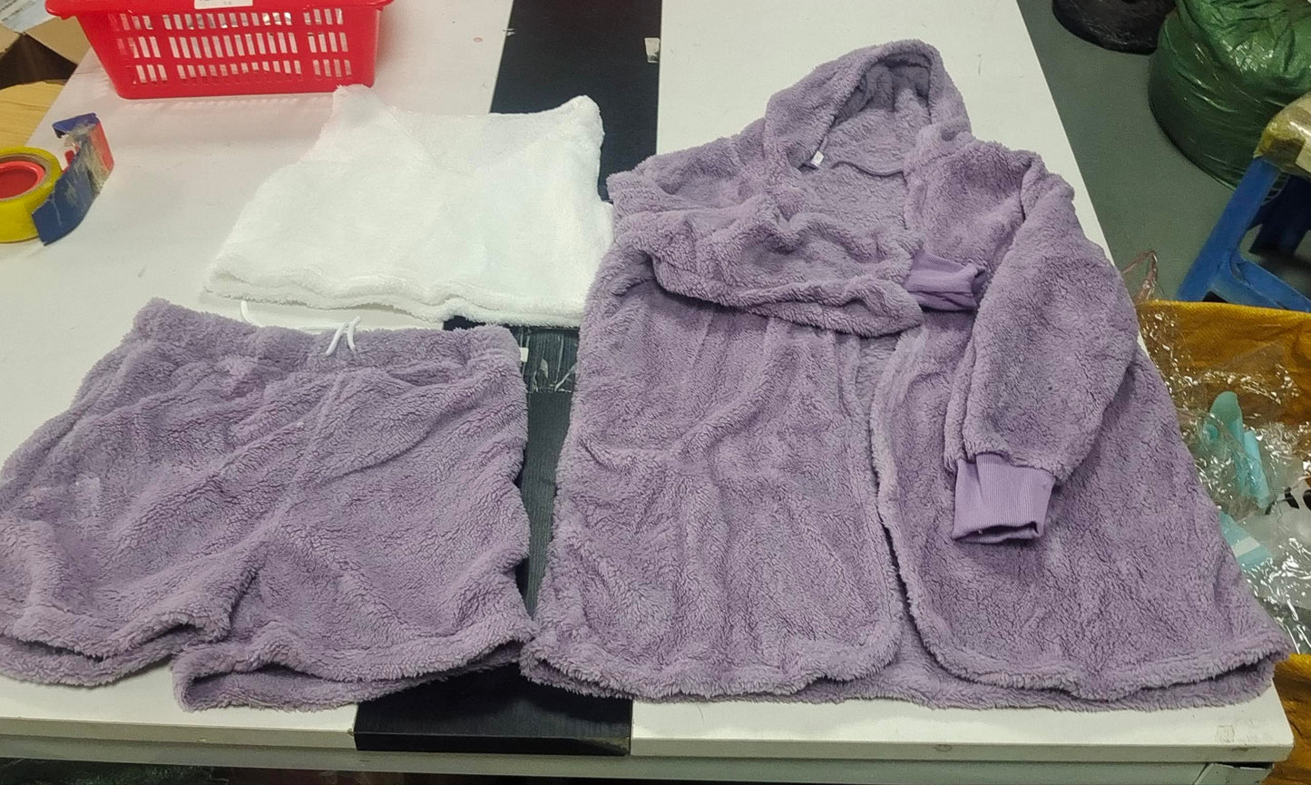 3pcs  Drawstring  Pajama Set