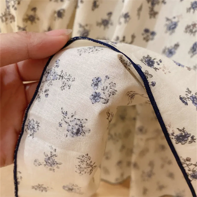 Girls' Long Sleeve Floral Dress