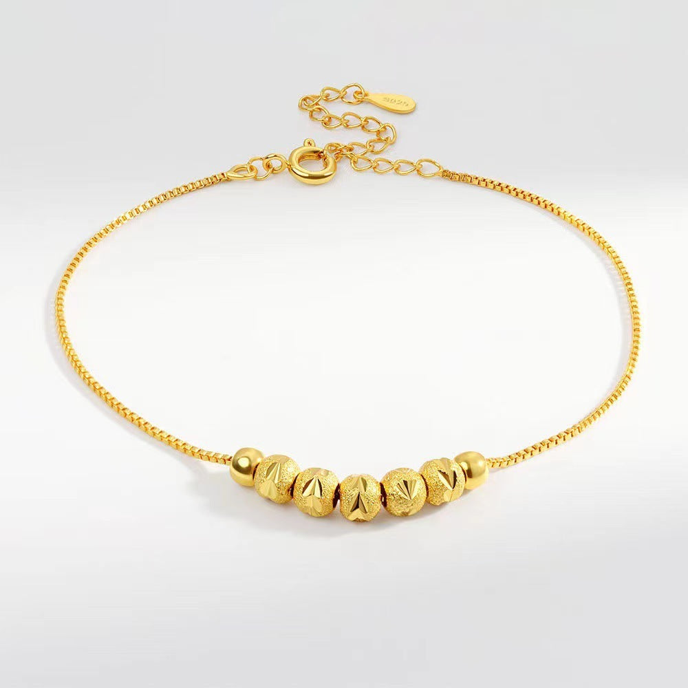Heart-shaped Lucky Beads Bracelet / Necklace