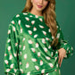 Women's Flannel Christmas Pajama Set