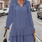 Ladies Bohemian V-Neck Dress